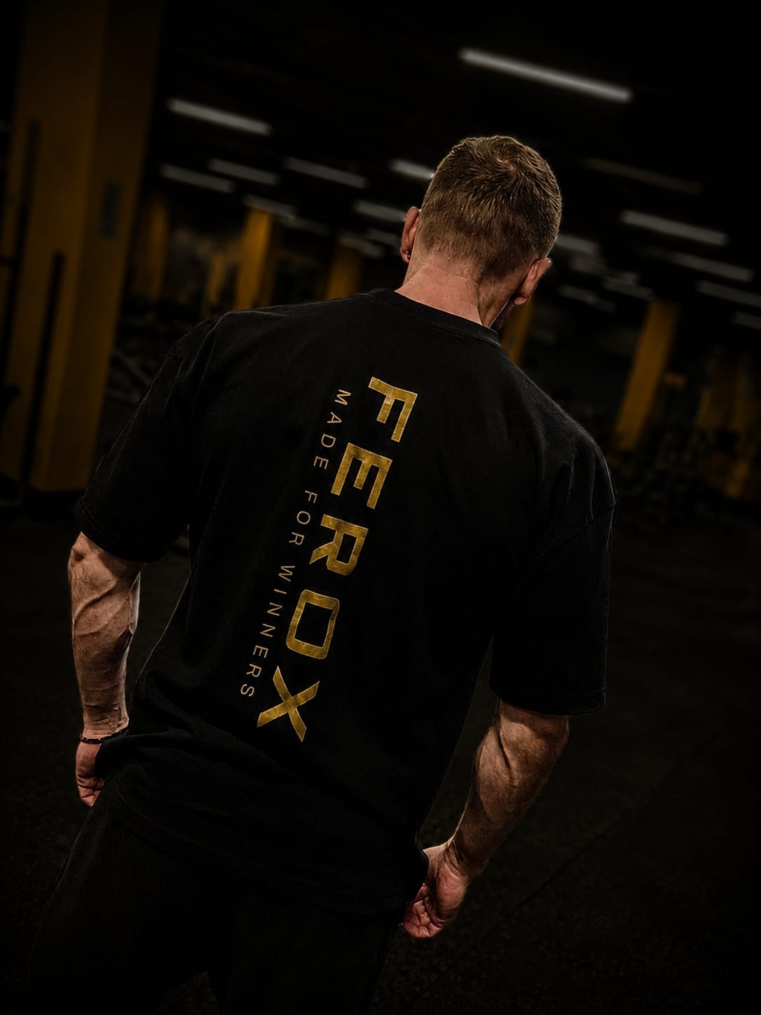 FEROX Oversized Tee – Black